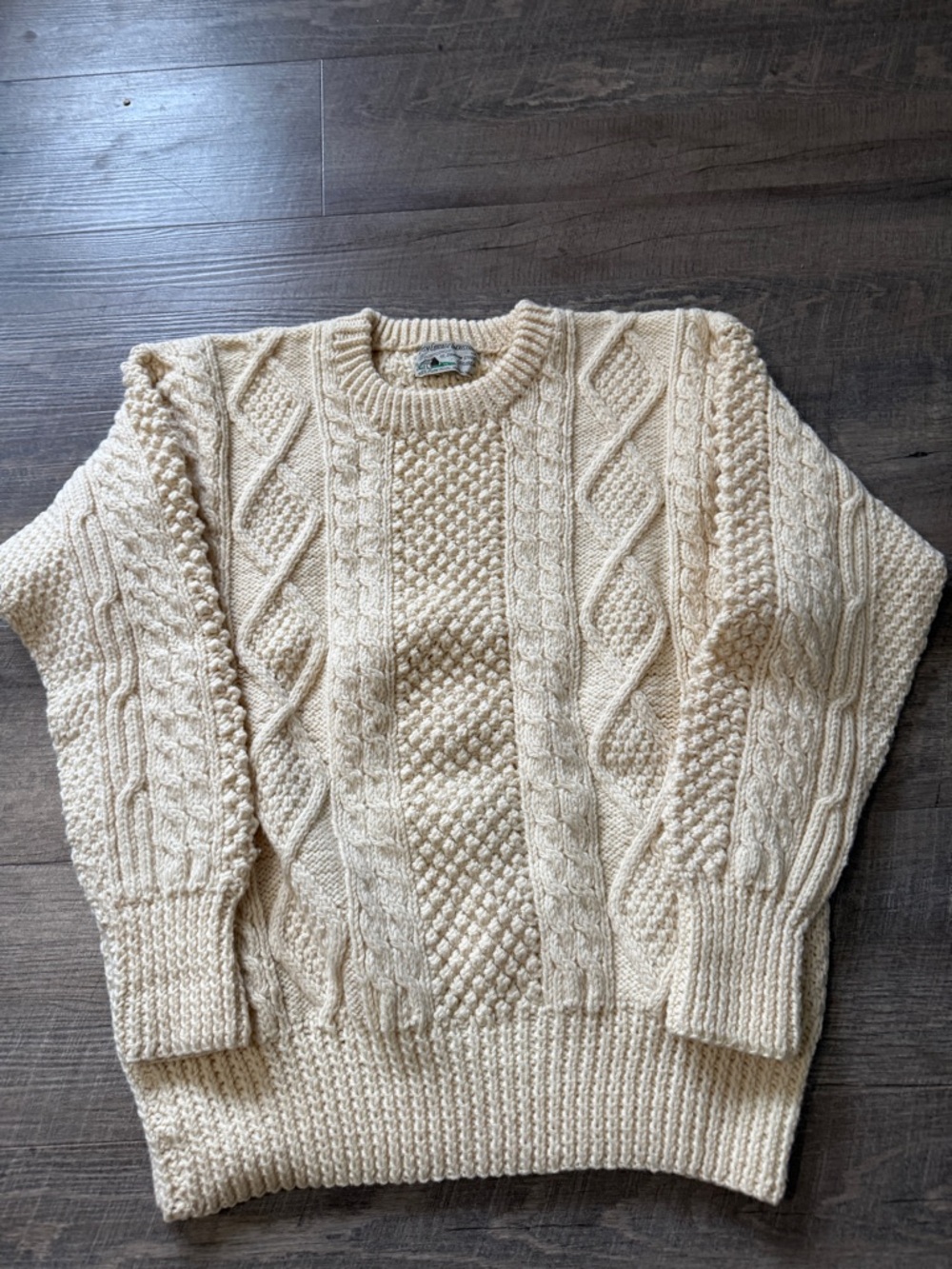 Irish Sweater in Cream